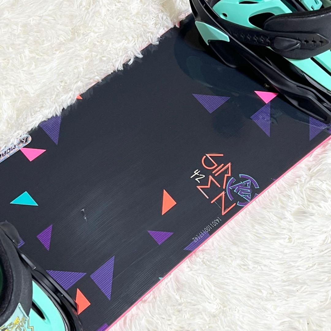 【未使用】K2 SIREN 142cm SALOMON BOSS S/M