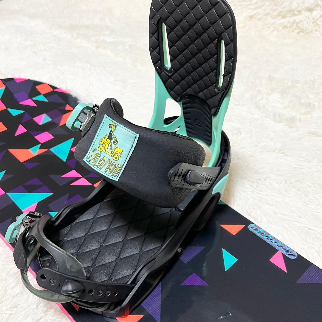 【未使用】K2 SIREN 142cm SALOMON BOSS S/M