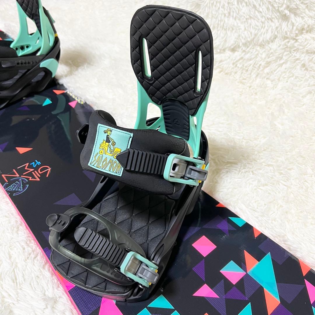 【未使用】K2 SIREN 142cm SALOMON BOSS S/M