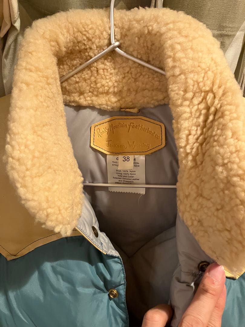 Christy Vest ダウンベスト 38サイズ　メンズ　美品　希少