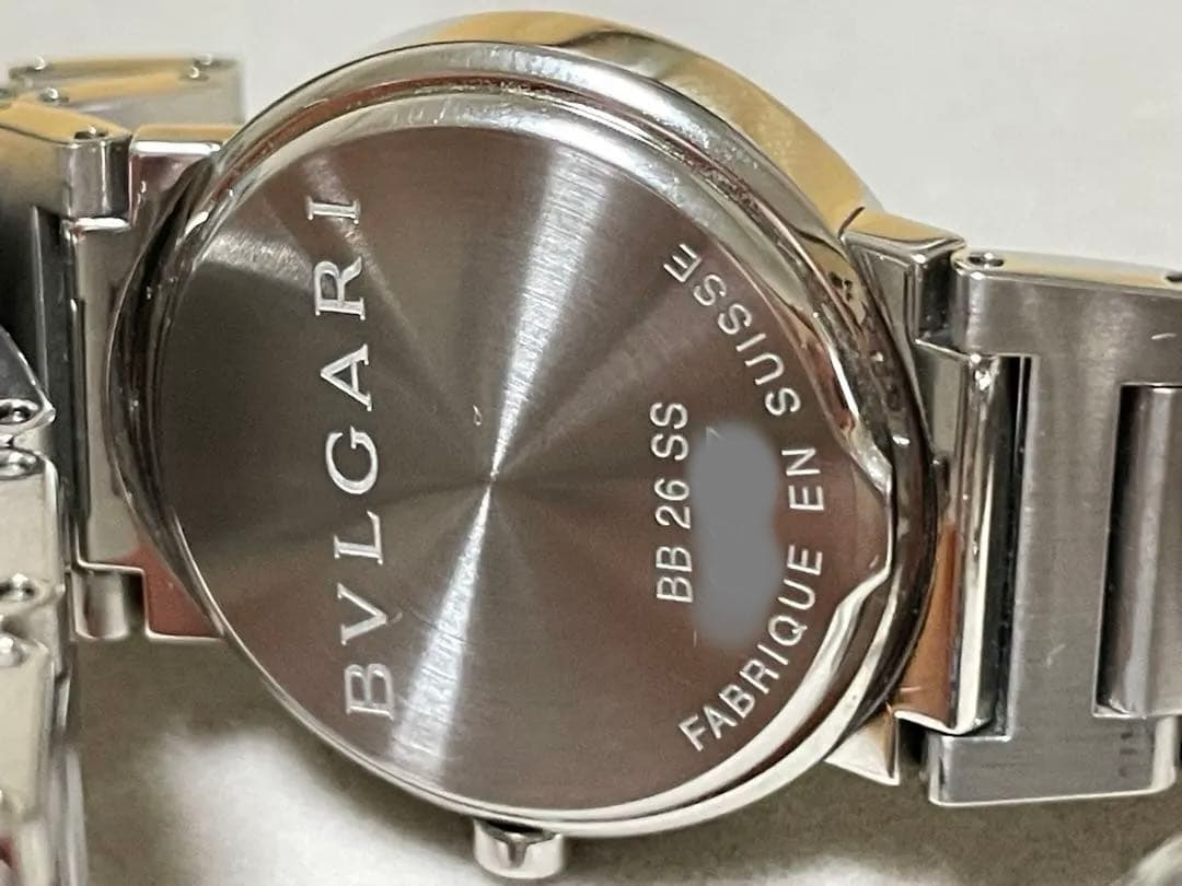 ブルガリ腕時計　BVLGARI BB26SS ブルガリブルガリデイト白文字盤