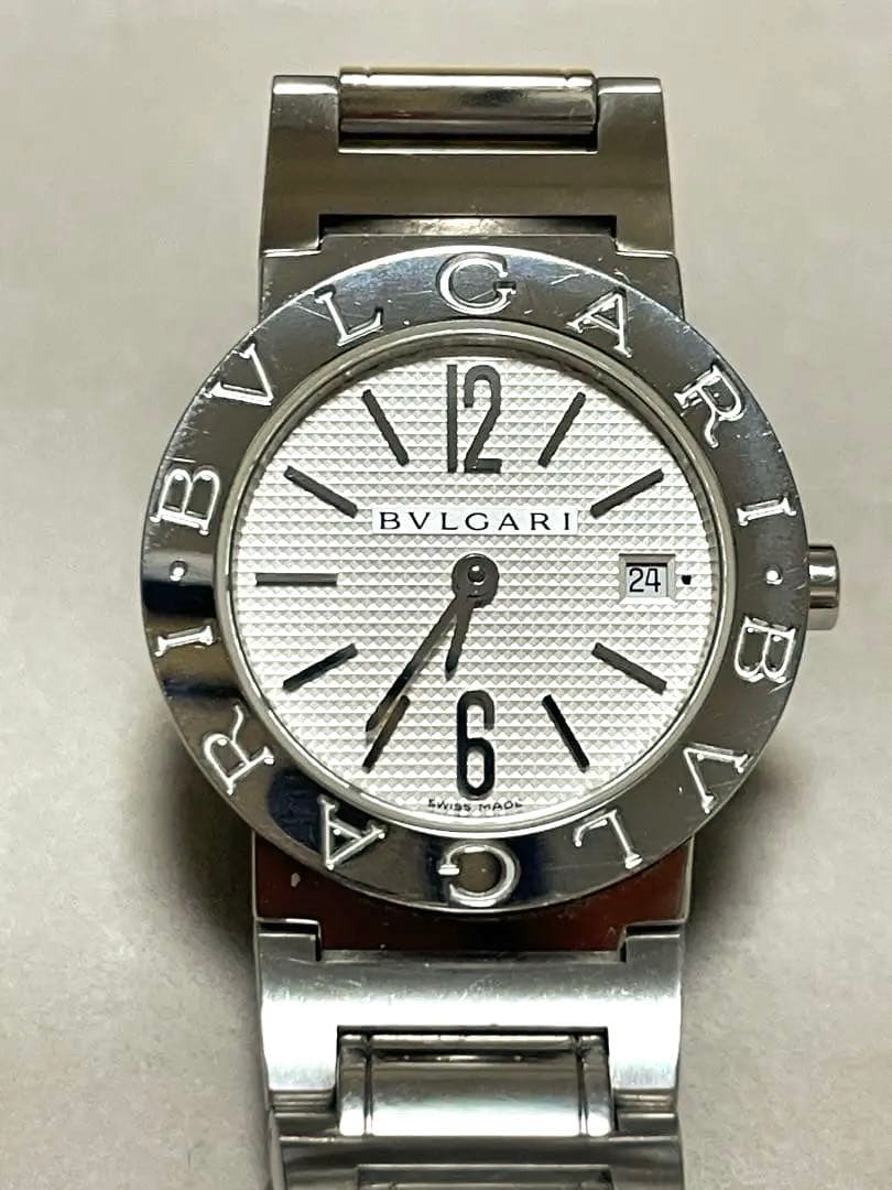 ブルガリ腕時計　BVLGARI BB26SS ブルガリブルガリデイト白文字盤