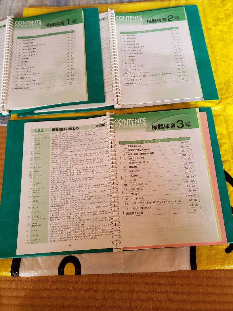 ゼネティ　中１、中２、中３数英理国社実技４教科一式