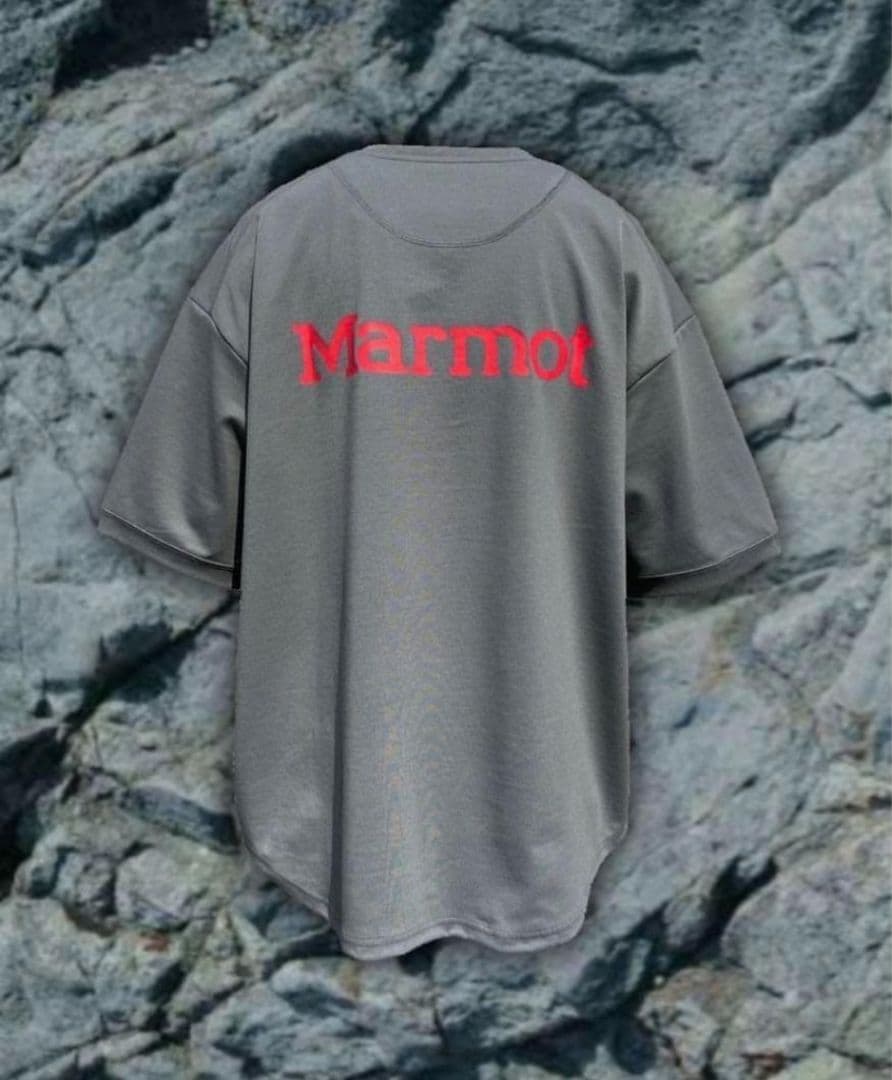 STABRIDGE × Marmot\" Back Logo H/S Crew