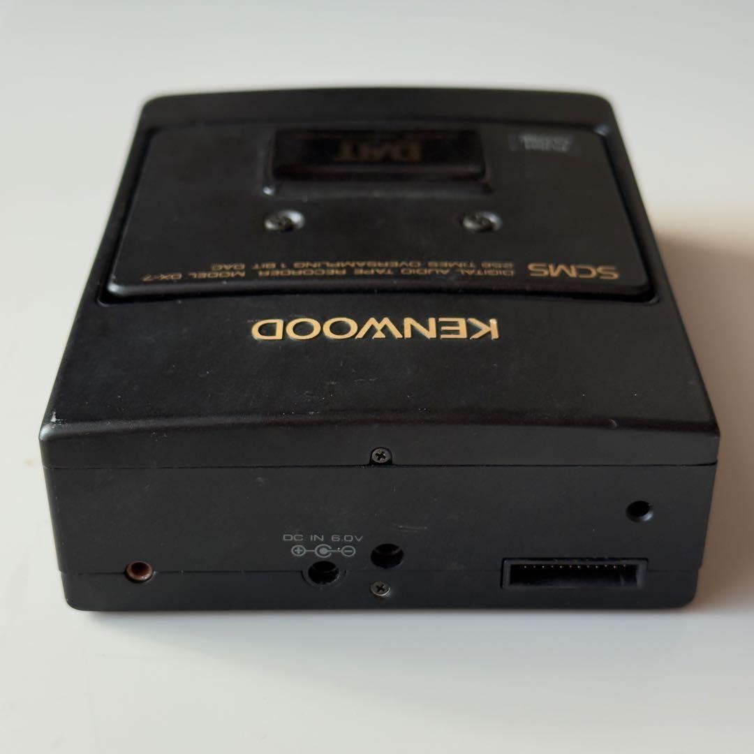 KENWOOD DAT DX-7 【リモコン・電源・カーオディオアダプタ付き】