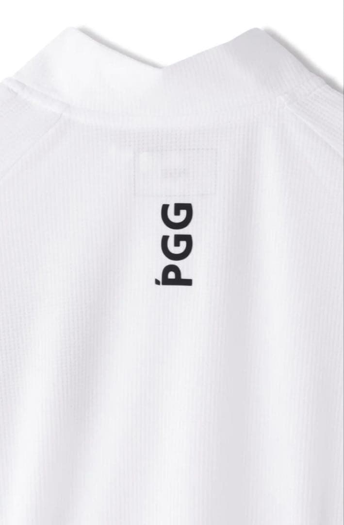 新品　PGG パーリーゲイツ　ワンピース　ハーフジップ　ホワイト　サイズ1