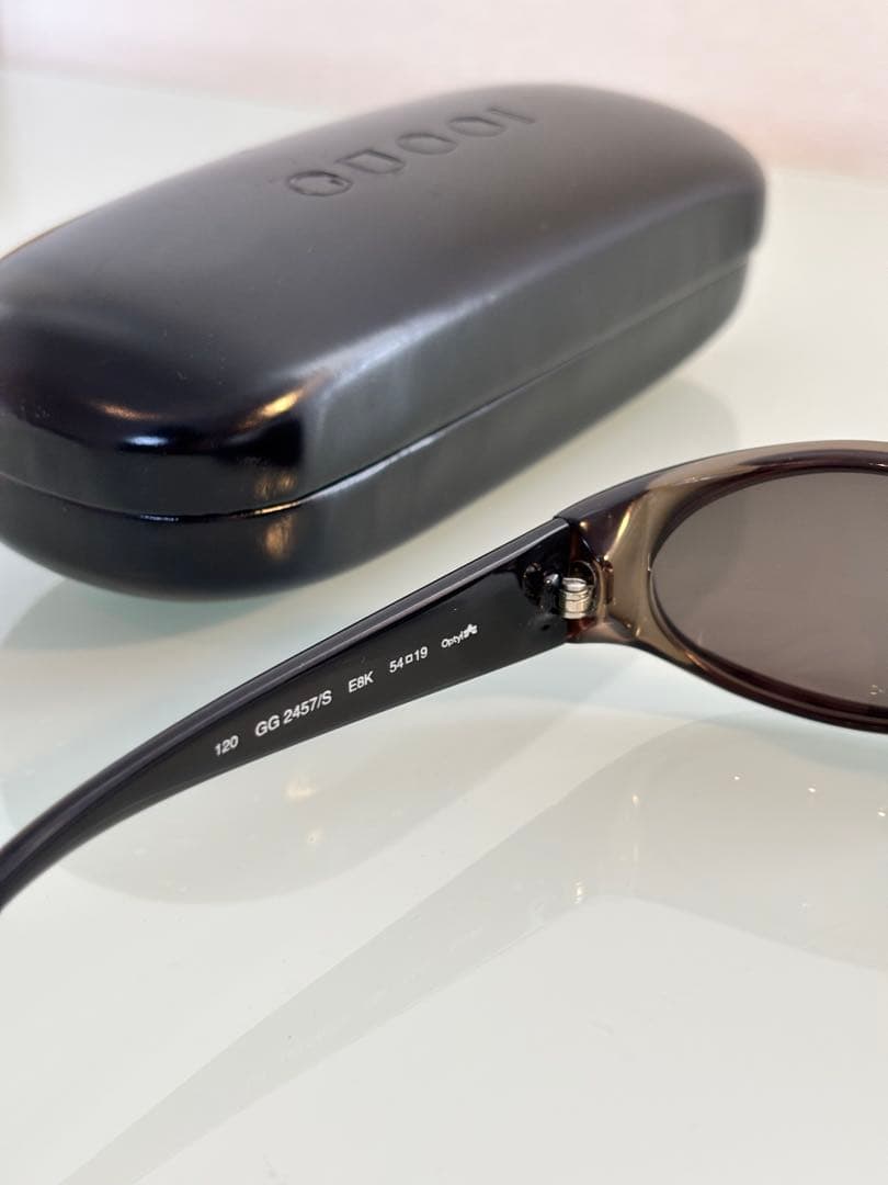 GUCCI べっ甲 鼈甲 サングラス ケース付き