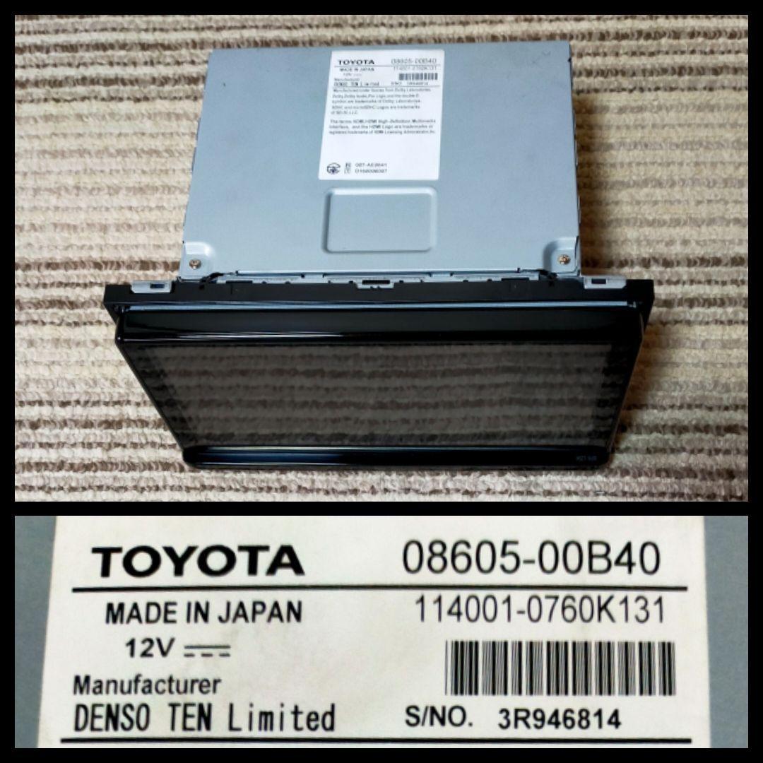 トヨタ 純正 SDナビ NSZT-Y68T フルセグ ナビロック解除済み B32