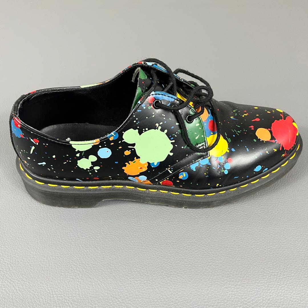 【美品】超希少 ドクターマーチン ドレスシューズ ペイントスプラッター 3ホール