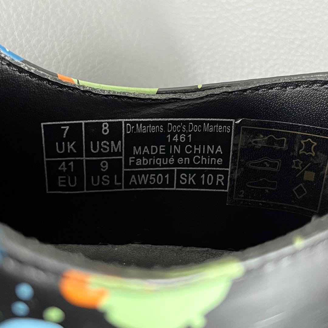 【美品】超希少 ドクターマーチン ドレスシューズ ペイントスプラッター 3ホール