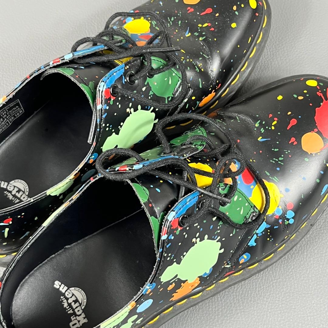 【美品】超希少 ドクターマーチン ドレスシューズ ペイントスプラッター 3ホール