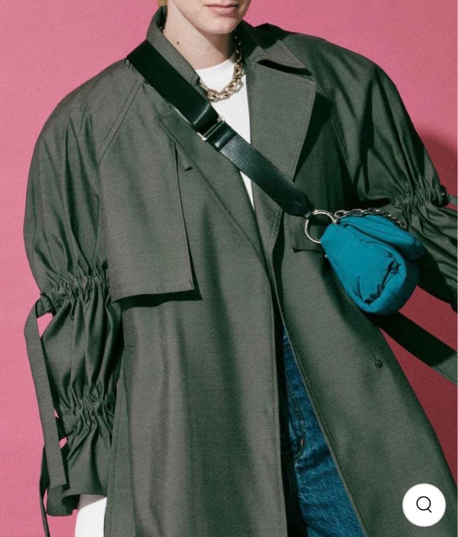 メゾンスペシャル　マルチウェイベルテッド2WAYコート　ロングコート