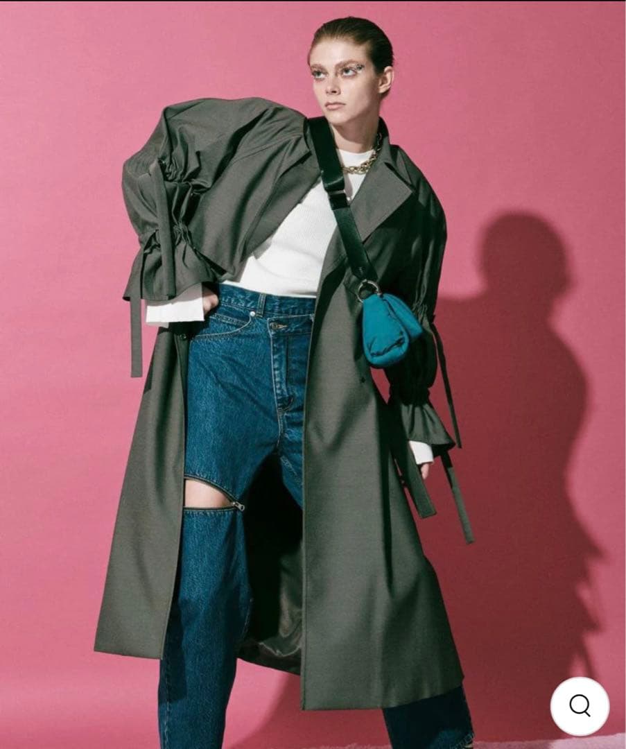 メゾンスペシャル　マルチウェイベルテッド2WAYコート　ロングコート