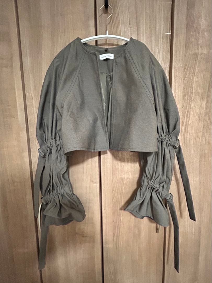 メゾンスペシャル　マルチウェイベルテッド2WAYコート　ロングコート