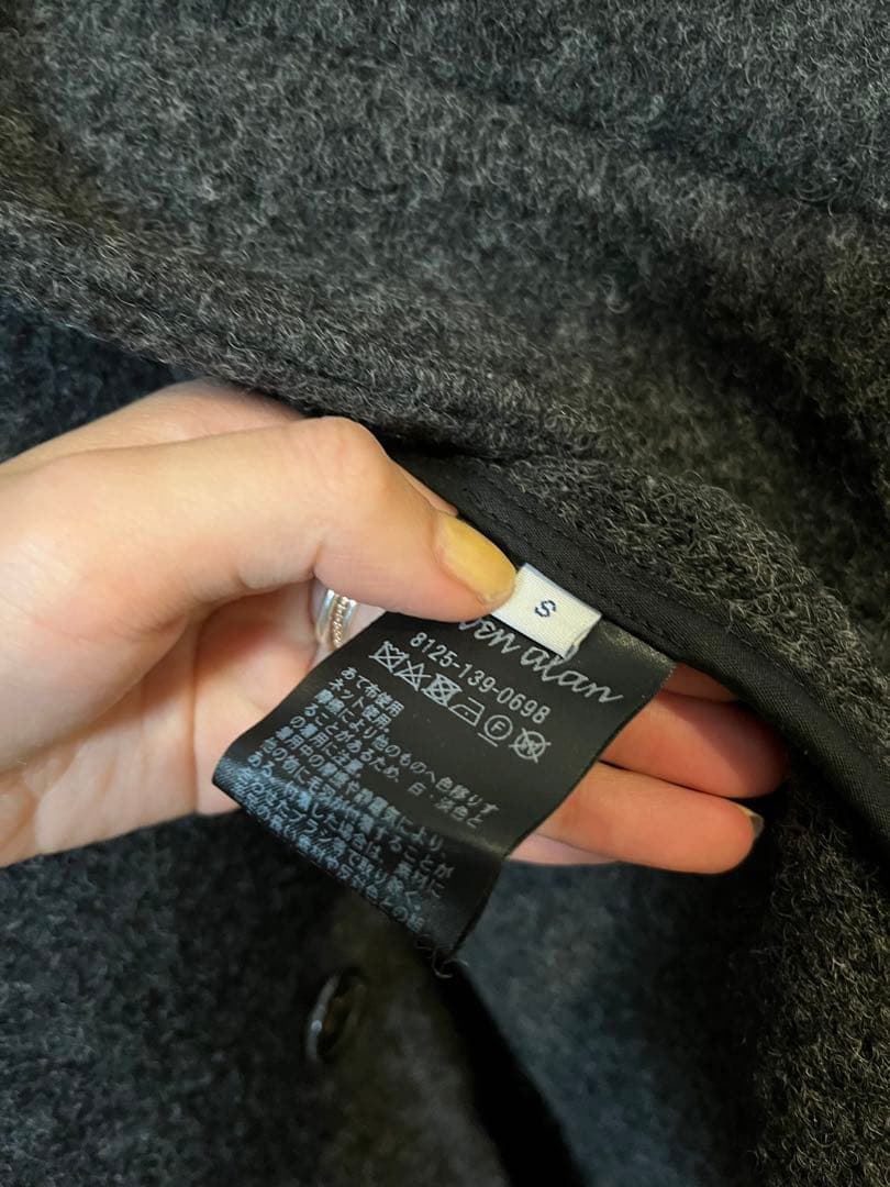 スティーブンアランKNIT FLEC HALF BALMACAAN COAT