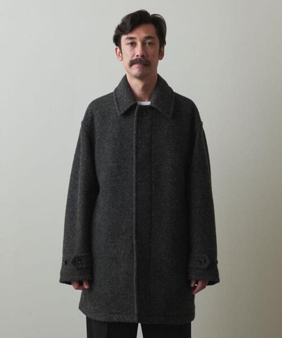 スティーブンアランKNIT FLEC HALF BALMACAAN COAT