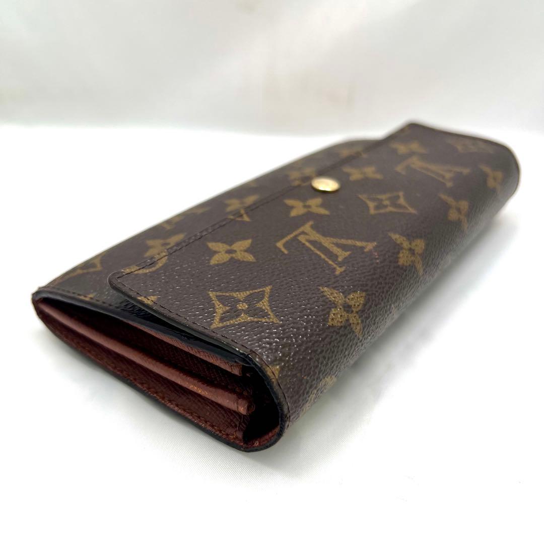 【美品】 ルイヴィトン モノグラム 旧型ポルトフォイユサラ M61725