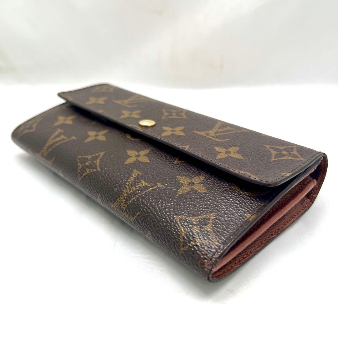 【美品】 ルイヴィトン モノグラム 旧型ポルトフォイユサラ M61725