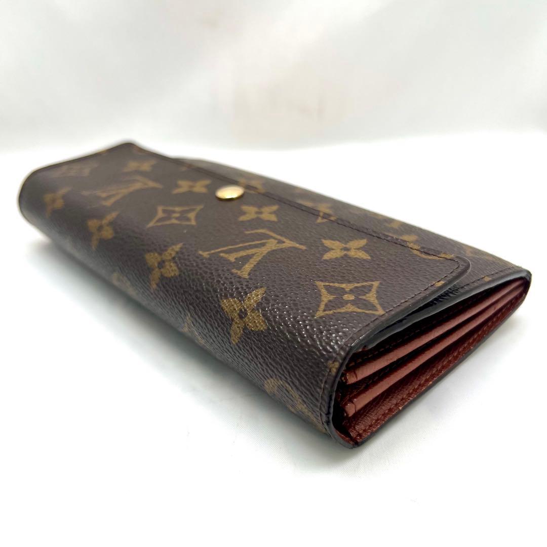 【美品】 ルイヴィトン モノグラム 旧型ポルトフォイユサラ M61725