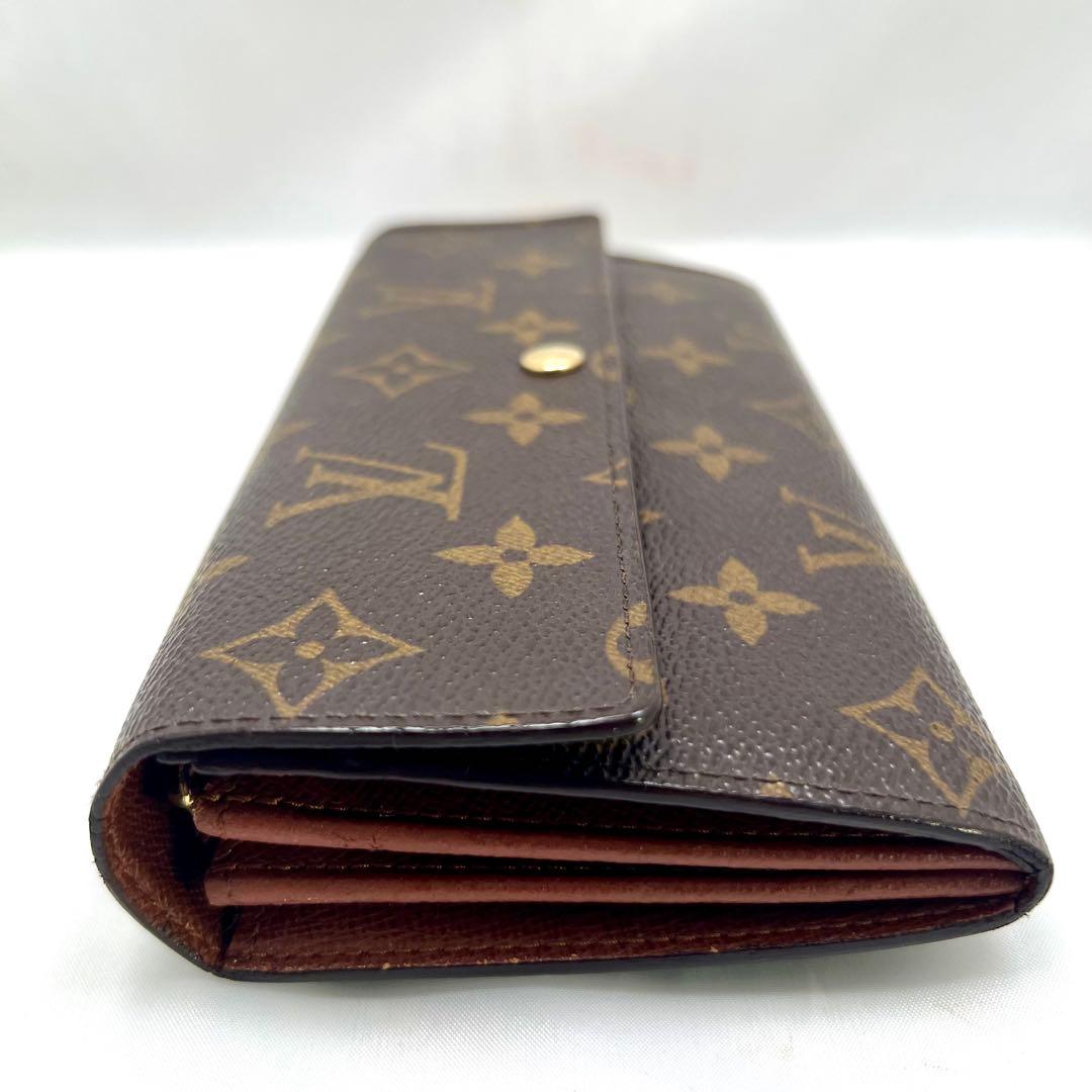 【美品】 ルイヴィトン モノグラム 旧型ポルトフォイユサラ M61725