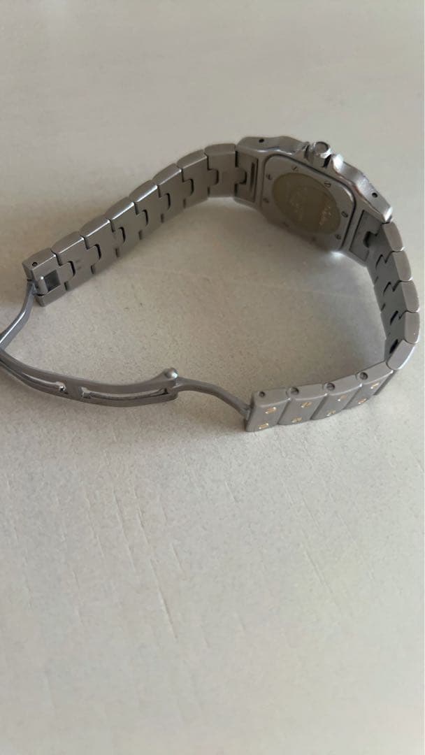 Cartier サントスガルべSMコンビ　レディース