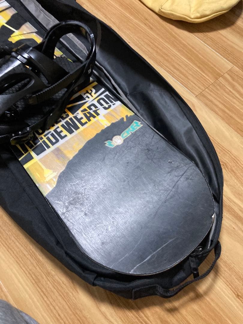 K2 www スノーボード 152cm セット　ワールドワイドウェポン