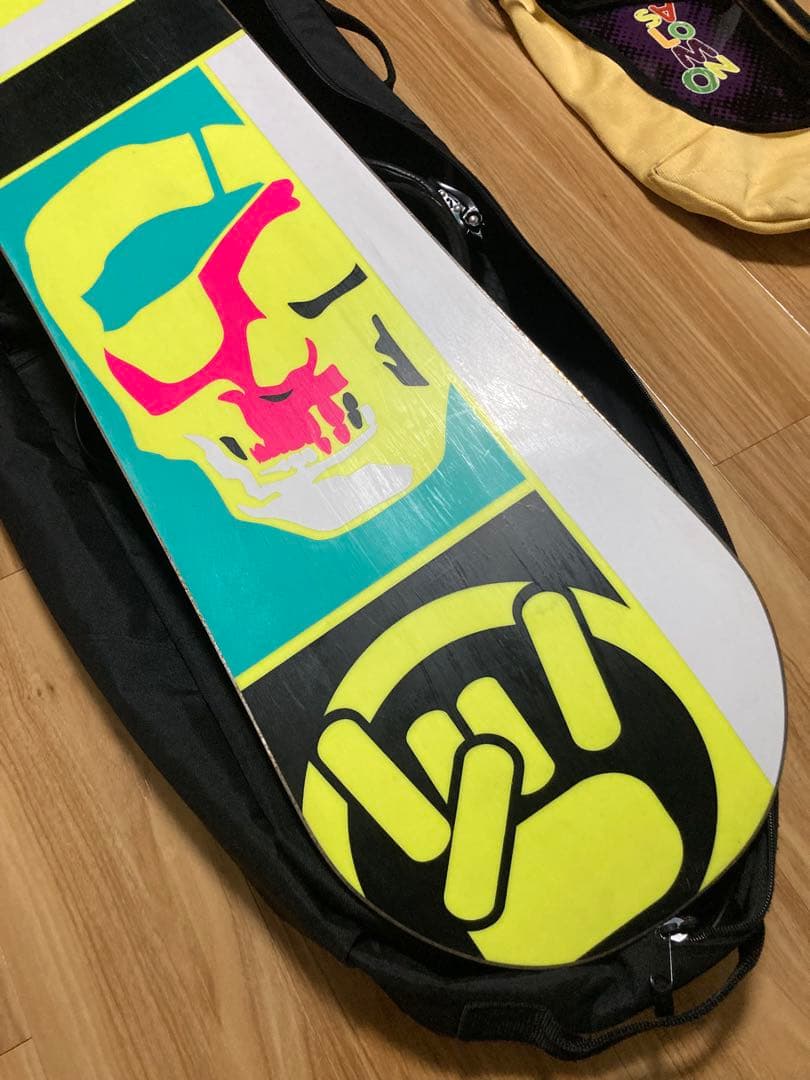 K2 www スノーボード 152cm セット　ワールドワイドウェポン