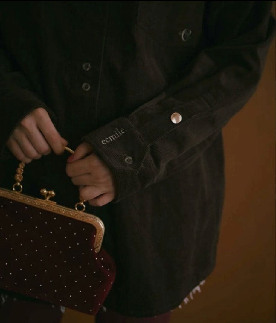 【新品タグ付き】 Ecmile NOUVELLE CORDUROY SHIRT