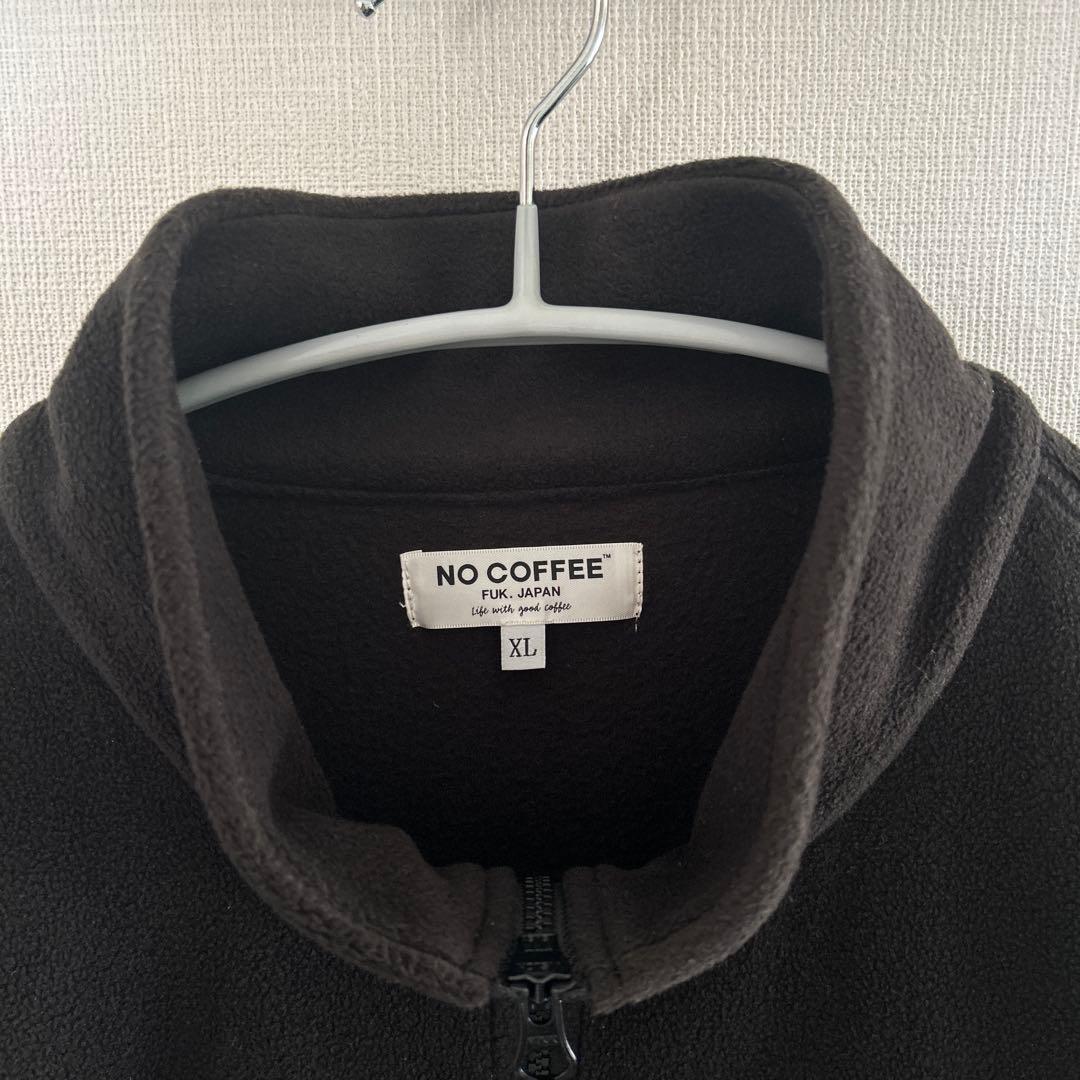 NO COFFEE CLUBHAUS NO GOLFフリース XL