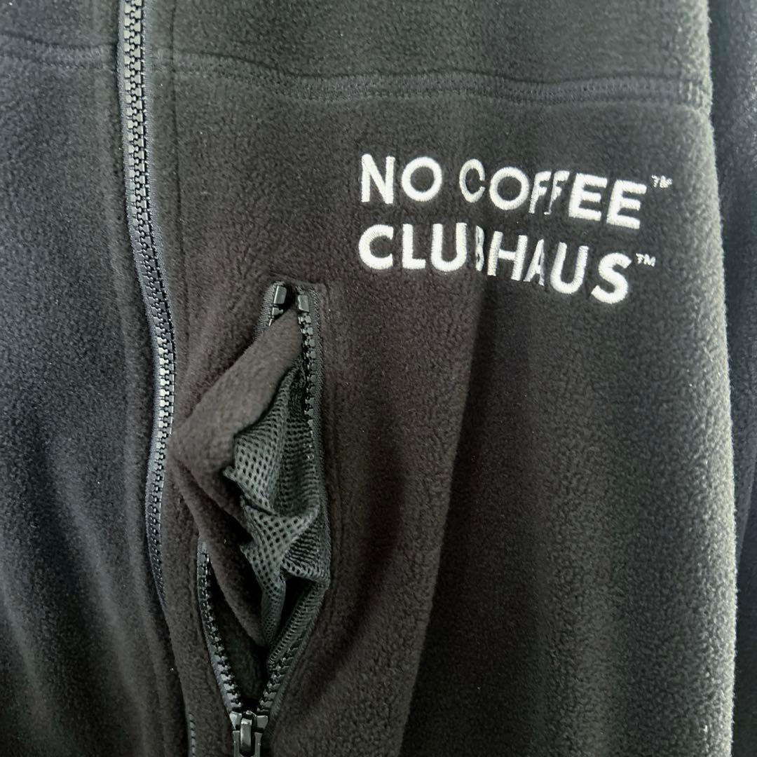 NO COFFEE CLUBHAUS NO GOLFフリース XL