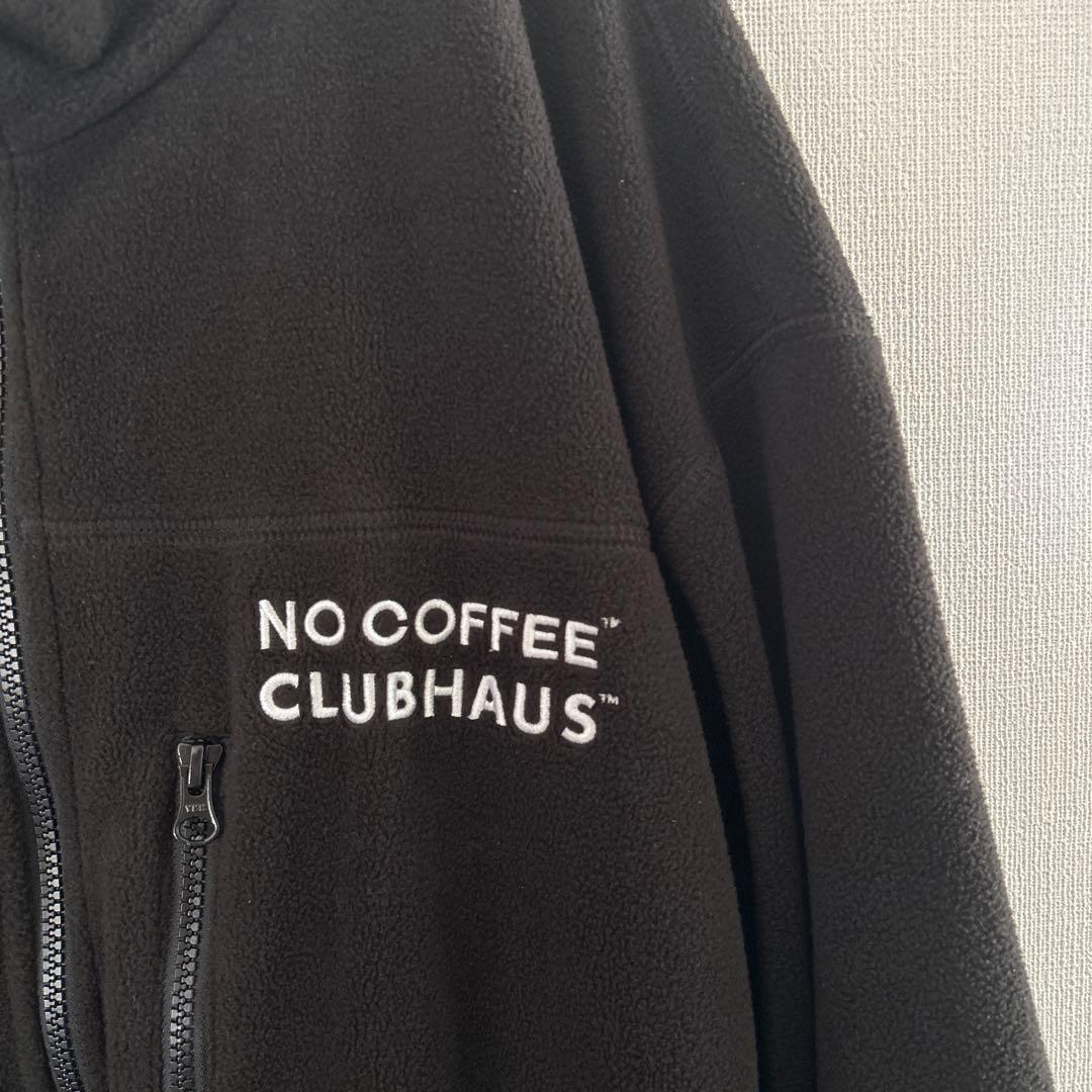 NO COFFEE CLUBHAUS NO GOLFフリース XL