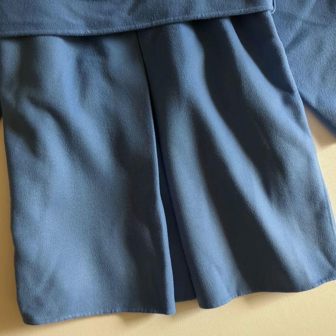 アルアバイル リバーコート ショールカラー フード ダブルフェイス カシミヤ混