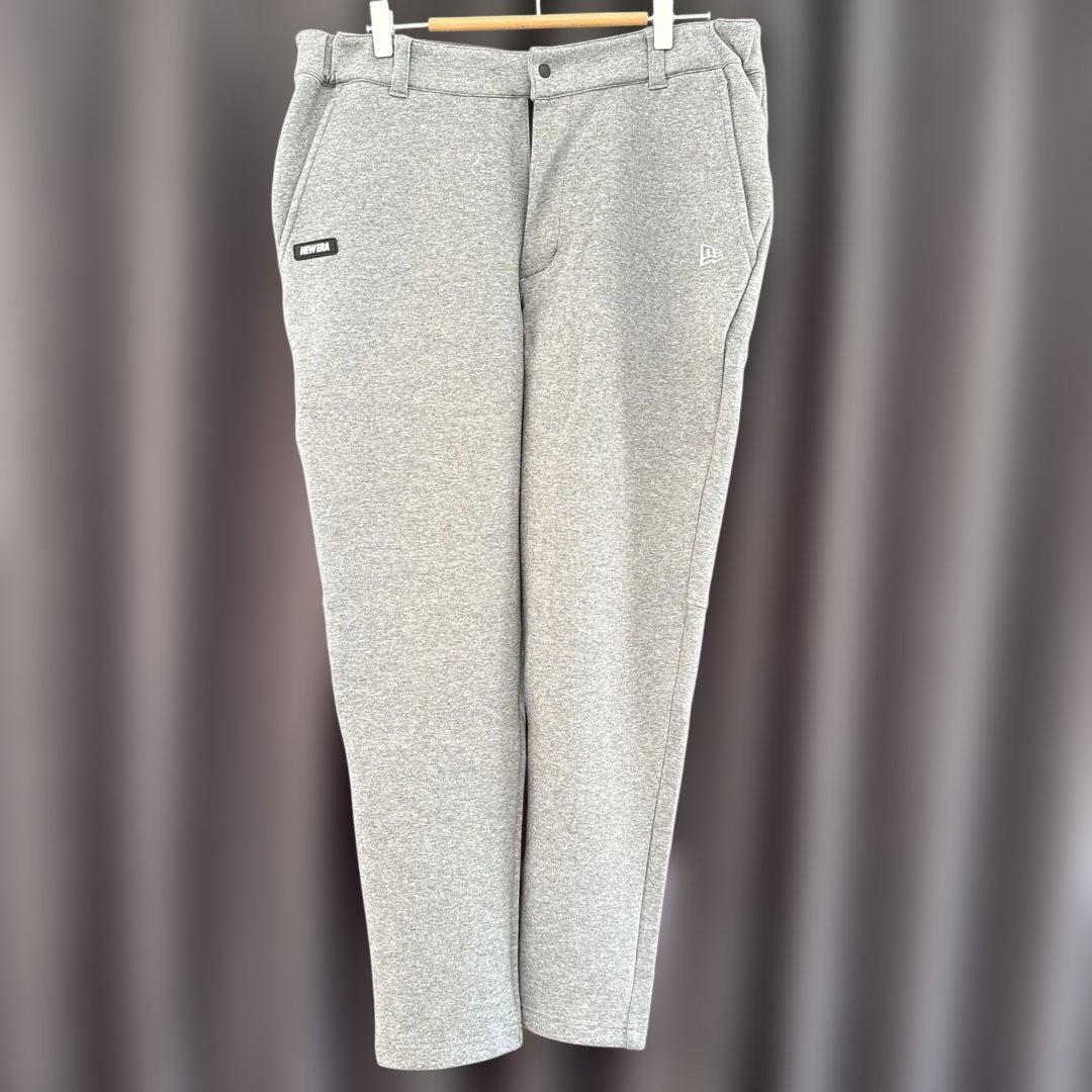 大きいサイズ★New Era★ テック スウェット テーパードパンツ グレー
