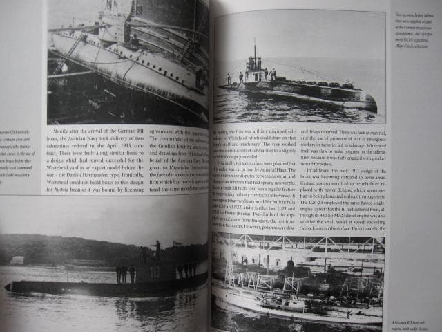 洋書 Austro-Hungarian Submarines in WWI