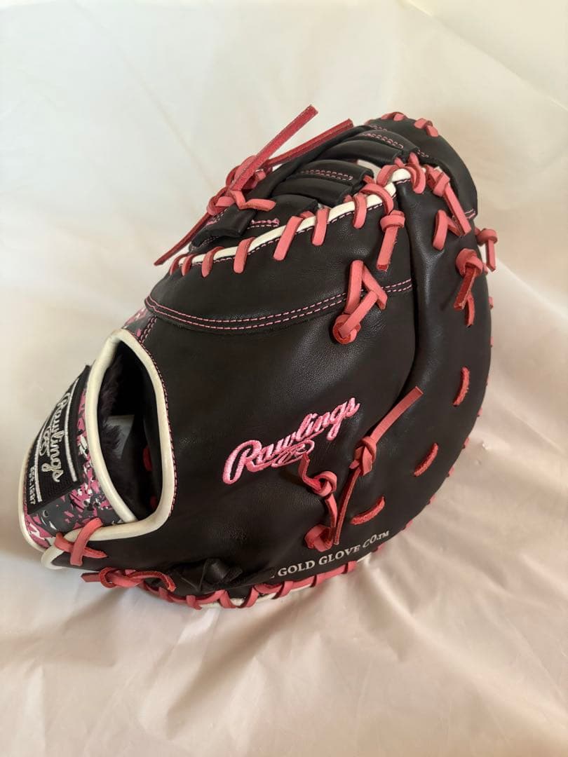 美品　左投げ用　ローリングス　ファーストミット　軟式野球