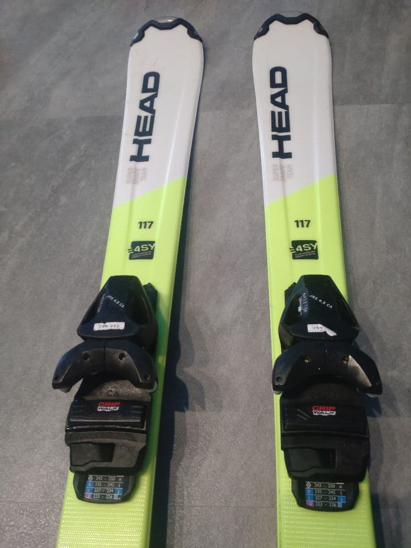 ヘッド スーパーシェイプチーム R 22-23年モデル 117センチ