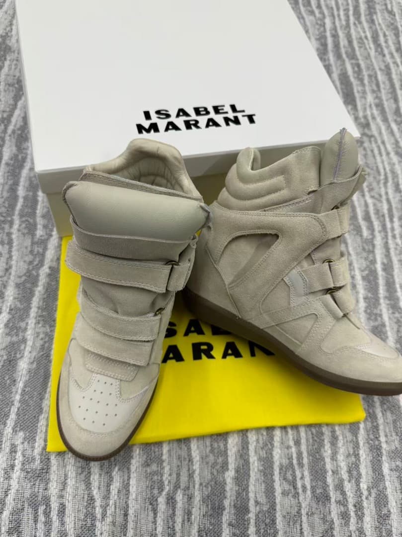 美品 Isabel Marant ベケット グレージュ