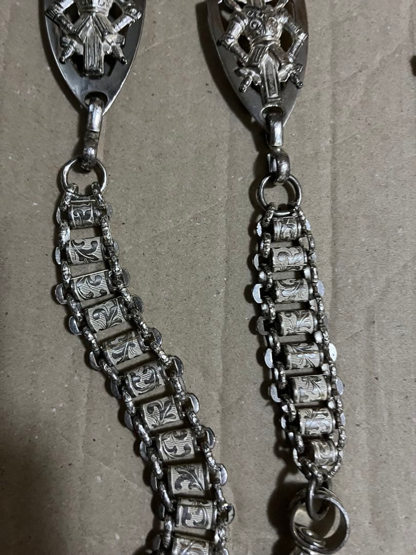 フリーメイソン　ソードチェーン　テンプル騎士団　ヴィンテージ