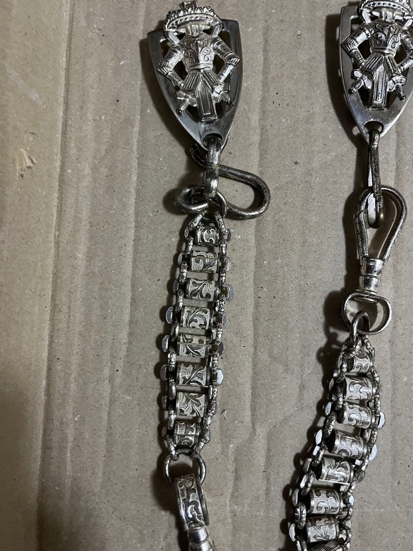 フリーメイソン　ソードチェーン　テンプル騎士団　ヴィンテージ