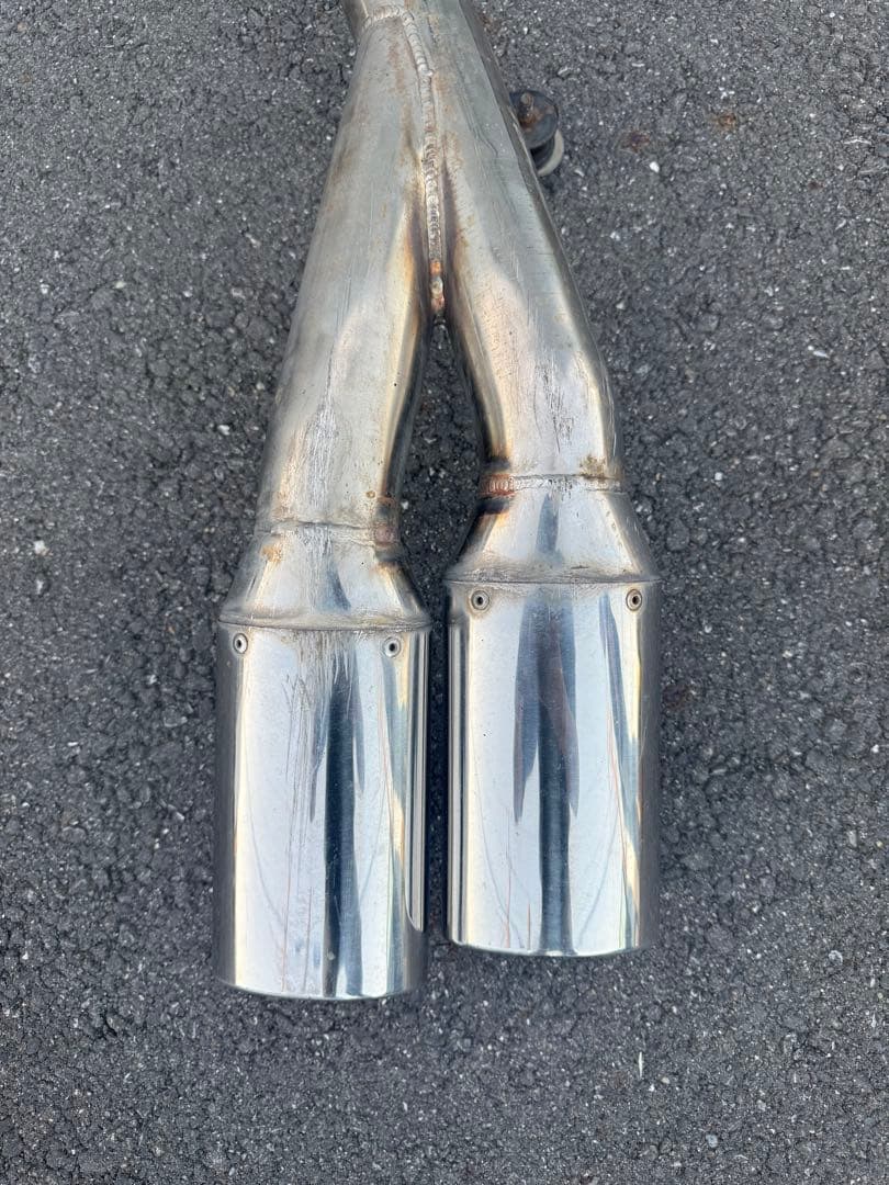 50系エスティマ　ガナドール　リアピース4本出し