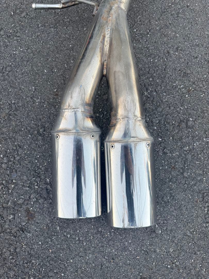 50系エスティマ　ガナドール　リアピース4本出し