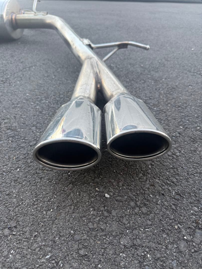 50系エスティマ　ガナドール　リアピース4本出し