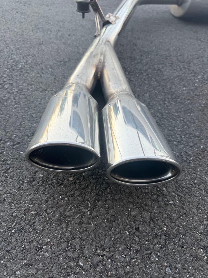 50系エスティマ　ガナドール　リアピース4本出し