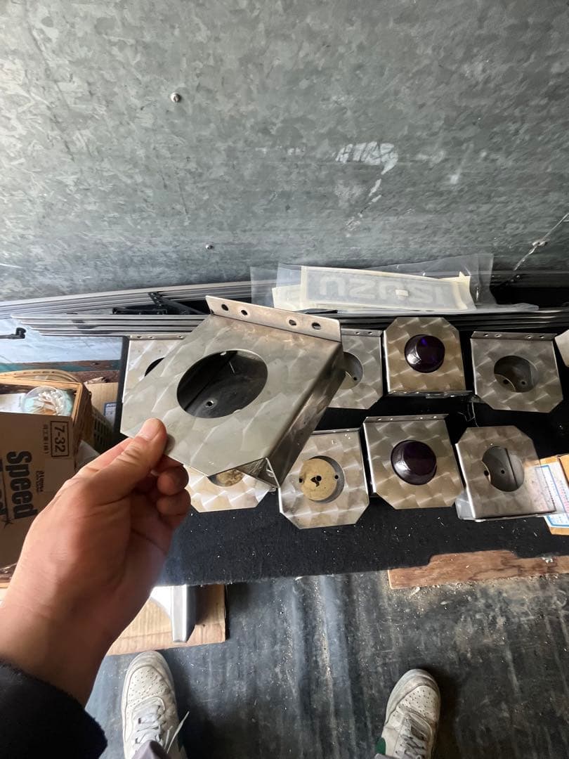 A*i様 サイドマーカー土台　10個　ウロコ　デコトラ