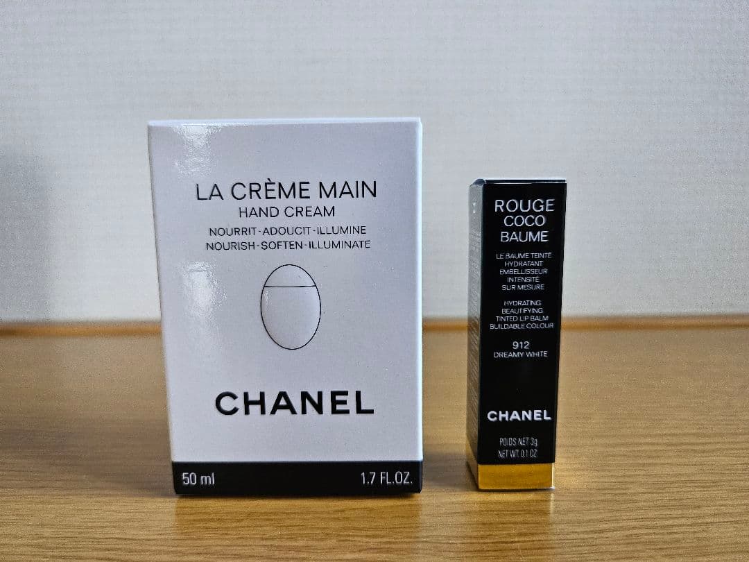 CHANEL ハンドクリーム・リップクリームセット