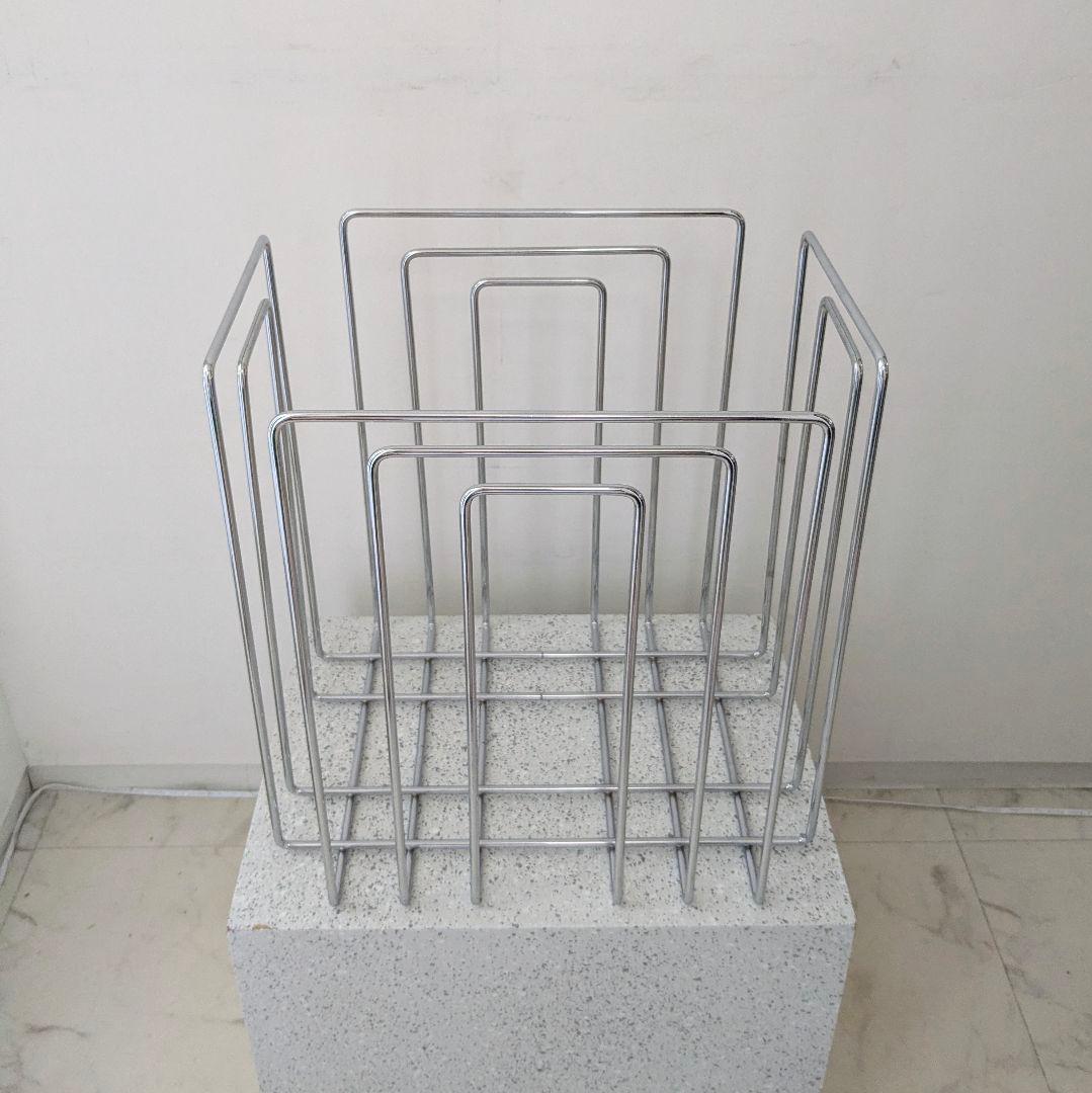 MERLO-T ペーパーコレクター スチール マガジン ラック ビンテージ