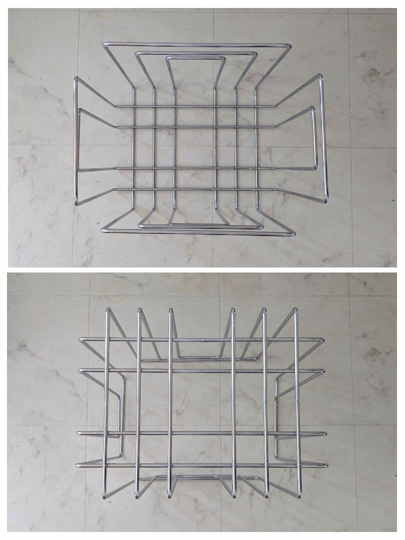 MERLO-T ペーパーコレクター スチール マガジン ラック ビンテージ