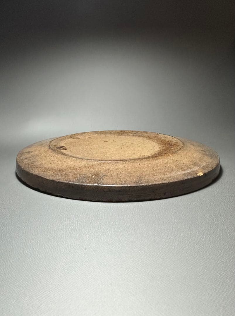 瀬戸　行燈皿　油皿　絵瀬戸　検索:灯火器　江戸時代後期