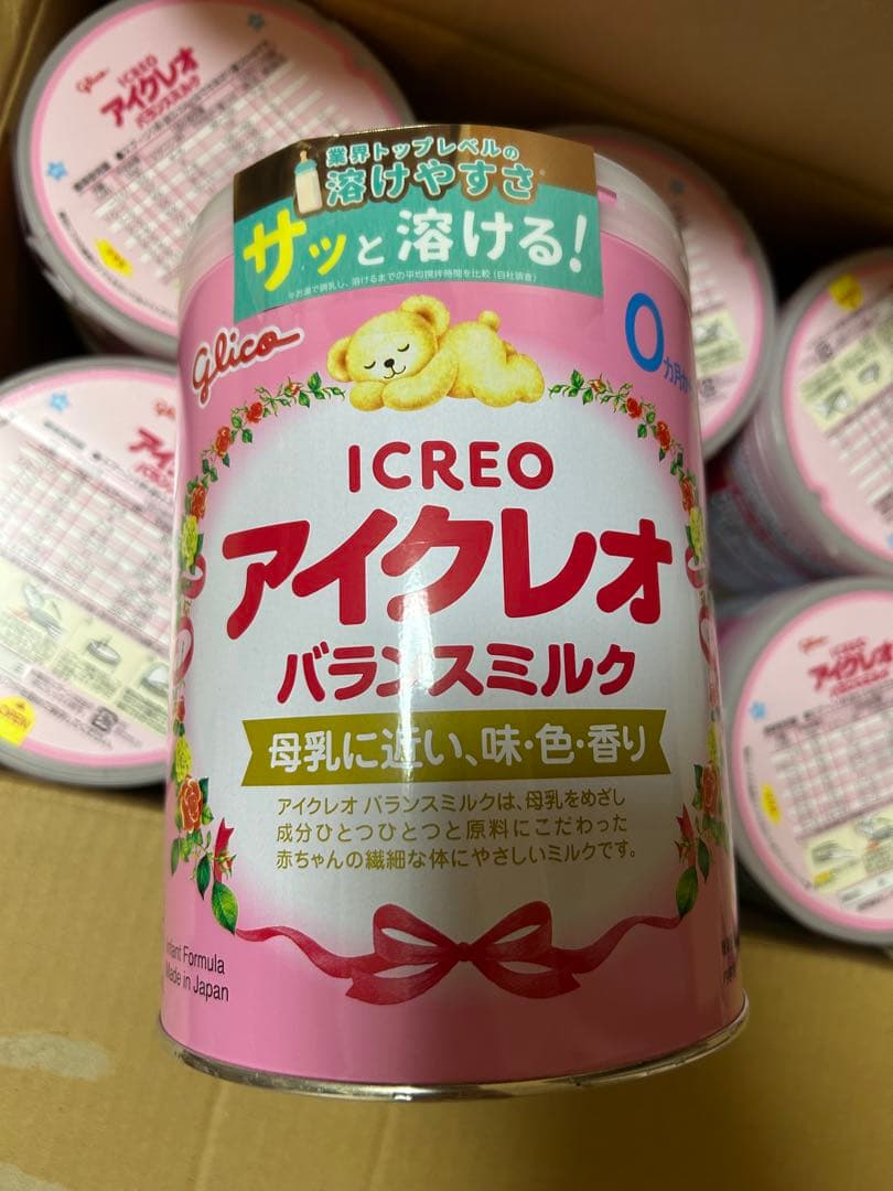 アイクレオ バランスミルク 800g 6箱