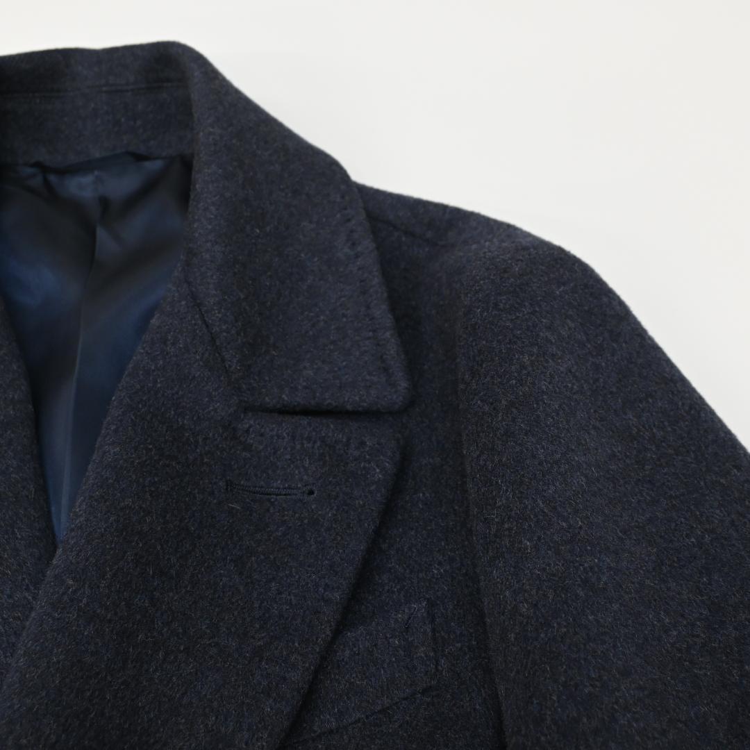 □ 47854★冬 バーニーズニューヨーク チェスターコート カシミヤ混